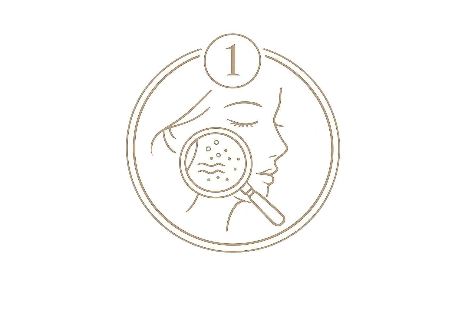 Professional skin analysis at Crown of Beauty